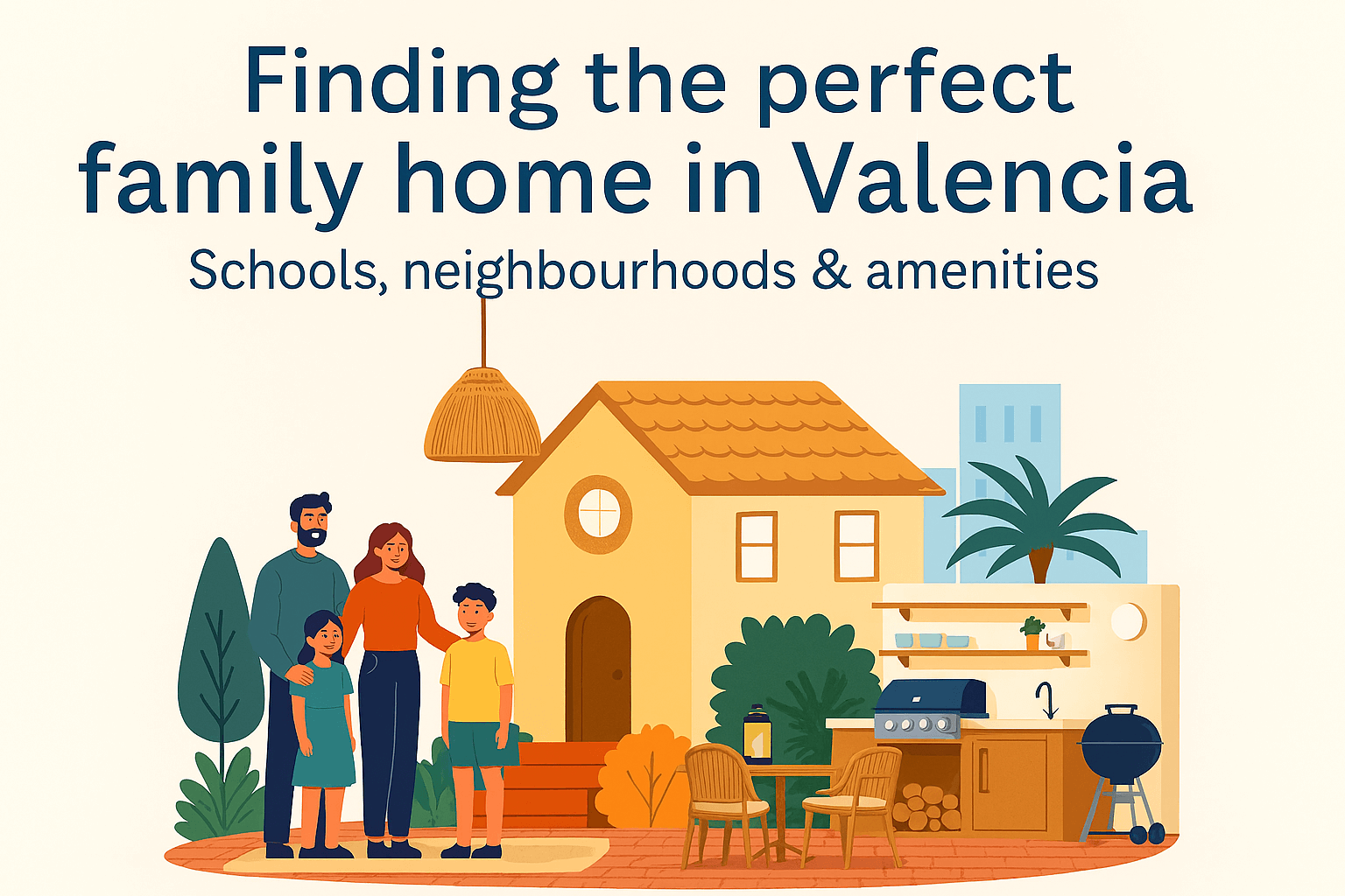 👨‍👩‍👧‍👦Finding the perfect family home in Valencia: Schools, neighbourhoods and amenities