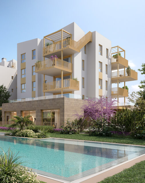 New build apartments in Denia