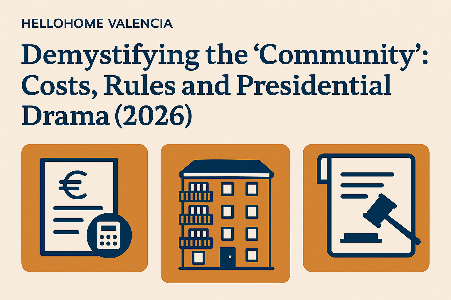 Community Fees Valencia 2026: Rules & hidden costs